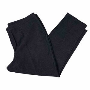 H by Halston Studio Stretch Pull-on Slim Ankle Pants Black size 20W